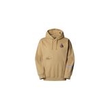 The North Face U Mountain Cleanup Oversized Hoodie Unisex Outdoor Sweatshirts NF0A8C2VLK51 Haki