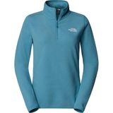 The North Face W 100 Glacıer 1/4 Zıp - Eu Kadın Ceket NF0A855M1OM1 - S - Mavi