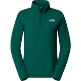 The North Face W 100 Glacıer 1/4 Zıp - Eu Kadın Ceket NF0A855MNL11 - Yeşil