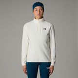The North Face W 100 Glacier 1/4 Zip - Eu Kadın Polar - XL - Beyaz