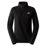 The North Face W 100 Glacier 1/4 Zip Kadın Outdoor Polar Sweatshirts NF0A855MJK31 Siyah XL
