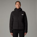 The North Face W Belleview Stretch Down Hoodie Kadın Mont - Siyah