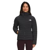 The North Face W Belleview Stretch Down Hoodie Kadın Outdoor Montu (600 Dolgu Kaz Tüyü) NF0A7UK5JK31 Siyah XL
