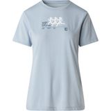 The North Face W Bıtmap Sılhouette Short Sleeves Tee-Gr Kadın Tişört NF0A8G0CFM21 - Gri