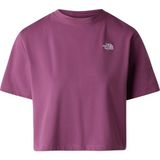 The North Face W Evolutıon Sımple Dome Crop Rlx Ss Tee Kadın Tişört NF0A8FDHG4Y1 - XS - Mor