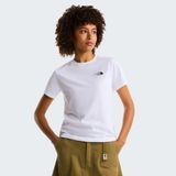 The North Face W Evolution Simple Dome Slm Short Sleeve Kadın T-Shirt - Beyaz
