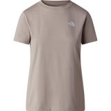 The North Face W Evolutıon Sımple Dome Slm Short Sleeve Kadın Tişört NF0A8FX72MB1 - XS - Gri
