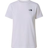 The North Face W Evolutıon Sımple Dome Slm Short Sleeve Kadın Tişört NF0A8FX7FN41 - 2XL - Beyaz