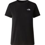 The North Face W Evolutıon Sımple Dome Slm Short Sleeve Kadın Tişört NF0A8FX7JK31 - 2XL - Siyah
