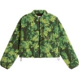 The North Face W Extreme Pıle 2 Fz Jacket -Prınt Kadın Ceket NF0A8KR0T2Z1 - XS - Yeşil