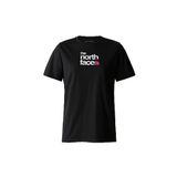 The North Face W Foundation Graphic Tee Kadın Günlük Tişört NF0A55B284W1 Siyah XS