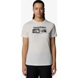 The North Face W Foundation Tee Graphic 1 Kadın T-Shirt - L - Beyaz