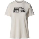The North Face W Foundation Tee Graphic 1 Kadın T-Shirt - XS - Beyaz