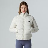 The North Face W Hyalite Down Hoodie Kadın Mont - Beyaz