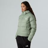 The North Face W Hyalite Down Hoodie Kadın Mont - S - Açık Yeşil