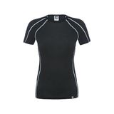 The North Face W Light Ss Crew Neck Siyah Kadın Pro İçlik