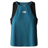 The North Face W Lightbright Tank Kadın Atlet Mavi BLUE CORAL/TNF BLACK - M