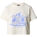 The North Face W Nature S/s Tee Bayan T-Shirt NF0A87E0QLI1 - Beyaz