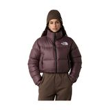 The North Face W Nuptse Short Jacket Kadın Outdoor Montu (700 Dolgu Kaz Tüyü) NF0A5GGEBQ71 Gri - XL
