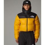 The North Face W Nuptse Short Jacket Kadin Sarı Mont NF0A5GGEZU31
