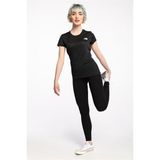 The North Face W Reaxıon Amp Crew Kadın T-Shirt M Beden Siyah Nefes Alabilir Kumaş ile Rahat Kullanım