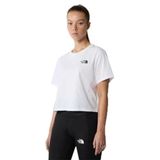 The North Face W SIMPLE DOME CROPPED SLIM TEE Bayan T-Shirt NF0A87U4FN41 Beyaz L