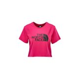 The North Face W S/s Cropped Easy Tee Bayan T-Shirt NF0A87NAPYI1 - Pembe - S