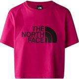 The North Face W S/s Cropped Easy Tee Bayan T-Shirt NF0A87NAPYI1 - Pembe