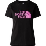 The North Face W S/s Easy Tee Bayan T-Shirt NF0A87N6YES1 - Siyah - XS