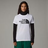 The North Face W Ss Easy Tee Kadın T-Shirt - M - Beyaz