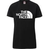 The North Face W SS Easy Tee Siyah Kadın T-Shirt Pamuklu Baskılı XS Beden Outdoor Giyim