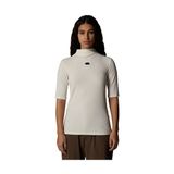 The North Face W S/s Mock Neck Slim Tee Kadın Outdoor Tişörtü NF0A89C3QLI1 Beyaz - 2XL