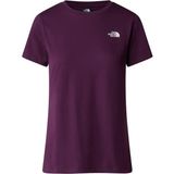 The North Face W S/s Sımple Dome Slım Tee Bayan T-Shirt NF0A87NHV6V1 - Mor