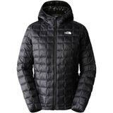 The North Face W Thermoball Eco Hoodie 2.0 Kadın Siyah Mont NF0A5GLCJK31 Naylon Kumaşla Dış Mekan Kullanımı İçin - XS