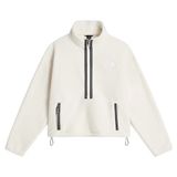 The North Face W Tnf Fleeskı 1/4 Zıp Po Kadın Outdoor Çeyrek Fermuarlı Polar Üst NF0A88Z3QLI1 Beyaz - XL
