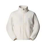 The North Face W Yumiori Off Peak Full Zip Jacket Erkek Outdoor Polar Ceket NF0A8EUZQLI1 Beyaz - XL
