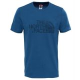 The North Face Woodcut Dome Mavi Erkek T-Shirt