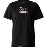 The Northface Kadın FOUNDATION GRAPHIC TEE - EU Tişört - XS - 010 - Siyah