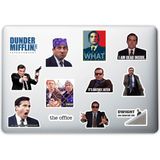 The Office Tasarımlı Laptop Notebook Tablet Telefon Sticker Set 10 - 22 x 17 cm