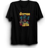 The Offspring VS01 Rock, Metal Grup Tişörtü - XL - Siyah
