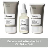 The Ordinary Derinlemesine Nemlendirici Cilt Bakım Seti 3 Adet - Temizleyici 50 ml Serum 30 ml Nemlendirici 30 ml