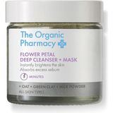 The Organic Pharmacy Flower Petal Deep Cleanser + Mask Derin Temizleyici & Aydınlatıcı Yüz Maskesi 40 ml - Bej - Standart