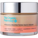 The Organic Pharmacy Vitamin Protection Face Cream Vitamin Özlü Nemlendirici Yüz Bakım Kremi 50 ml - Bej - Standart