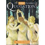 The Oxford Dictionary of Quotations
