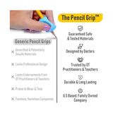 The Pencil Grip Pinch Grip, Ergonomik Yazma Yardımı, Parlak Renkli Kalem Tutacakları, 6'lı, TPG-12706 - -- - Option-1