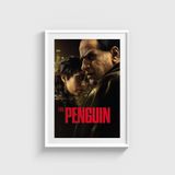 The Penguin Dizi Posteri Tablo Çerçeveli Poster Duvar Dekorasyonu - 50 x 70 - Beyaz Çerçeveli