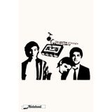 The perks of being a wallflower Notebook: White Paper Interior with Matte Finish Cover