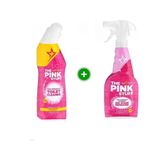 The Pink Stuff 500 ml Mucizevi Oxi Leke Çıkarıcı Sprey + 750 ml Mucizevi Tuvalet Temizleyici
