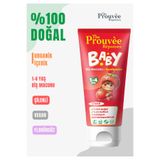 The Prouvee Reponses %100 Doğal Organik Bebek ve Çocuk Çilekli Diş Macunu 50 ml (Florürsüz)