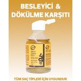 The Pure Therapy Yılan Yağı ve Bitkisel Yağ Karışımı Saç Bakım Yağı – Argan ve Jojoba İçerikli, Dökülme Karşıtı, Tüm Saç Tiplerine Uygun, 100 ml